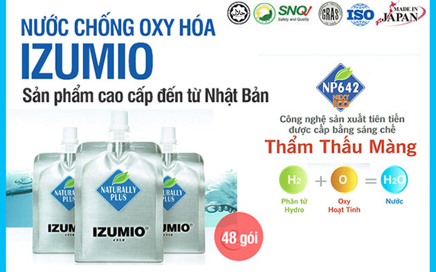 Nước hydrogen Izumio