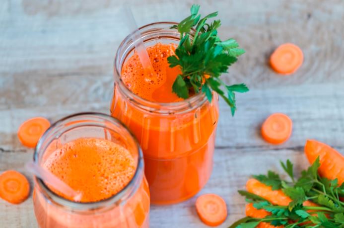 Nước ép cà rốt bạc hạ nâng cao sức khỏe dạ dày