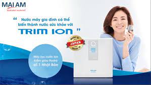 máy lọc nước ion kiềm Trimion 