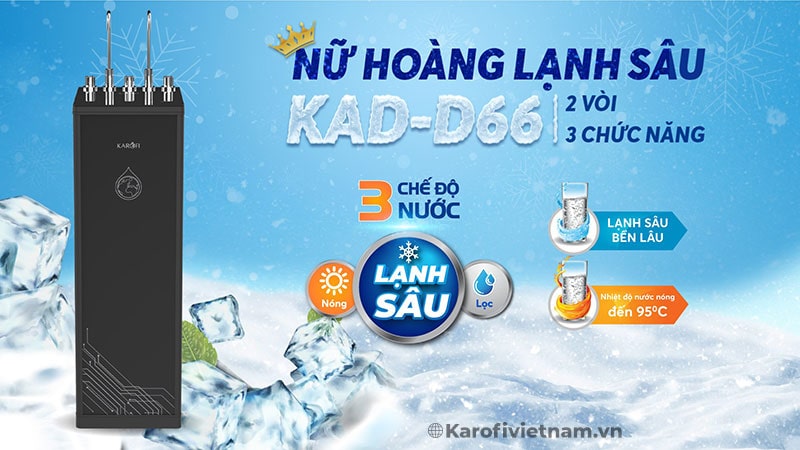 Máy lọc nước Karofi KAD-D66