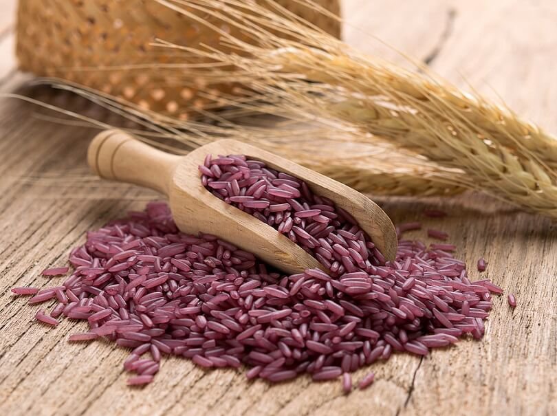 lợi ích của gạo lứt tím than đối với sức khỏe